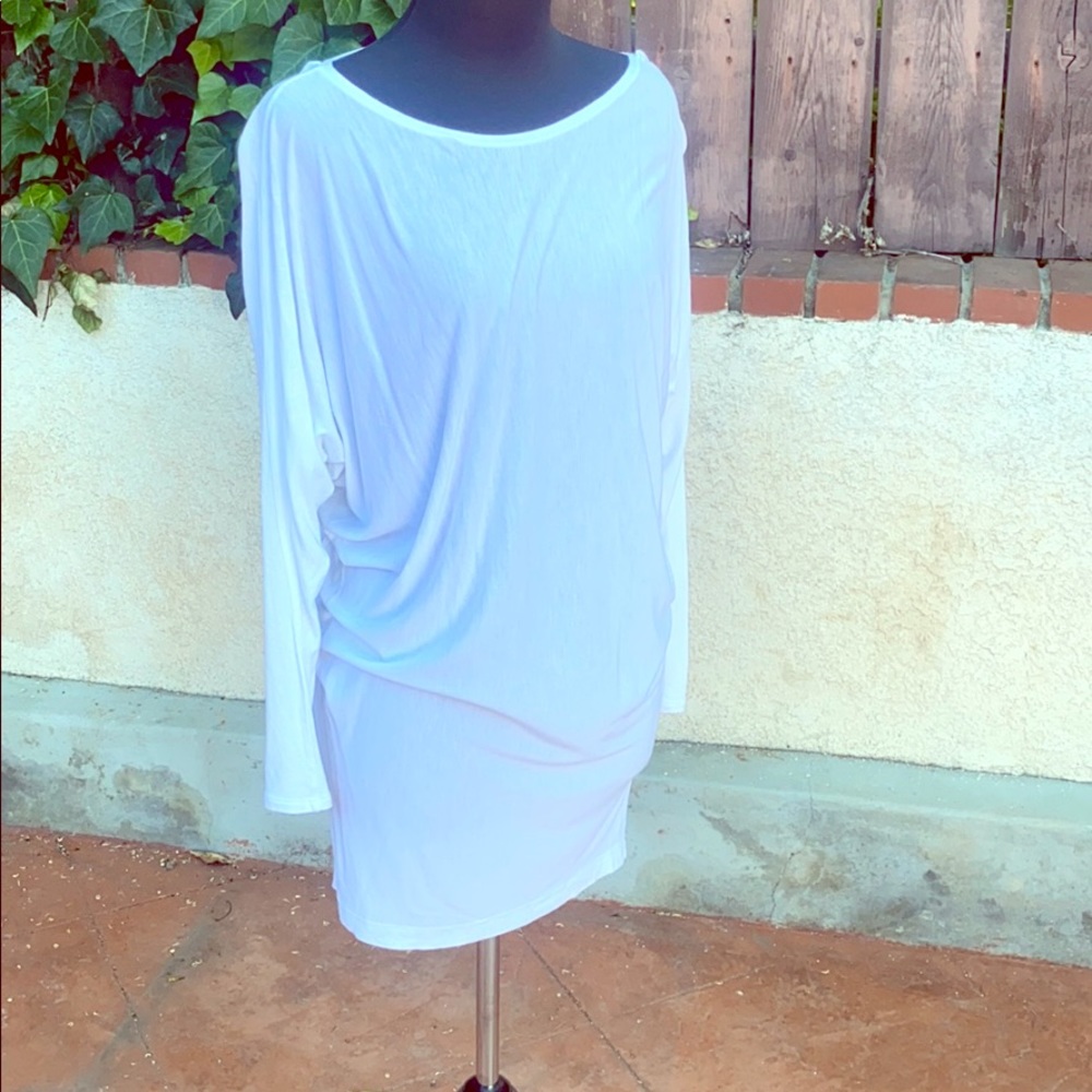 White light weight tunic